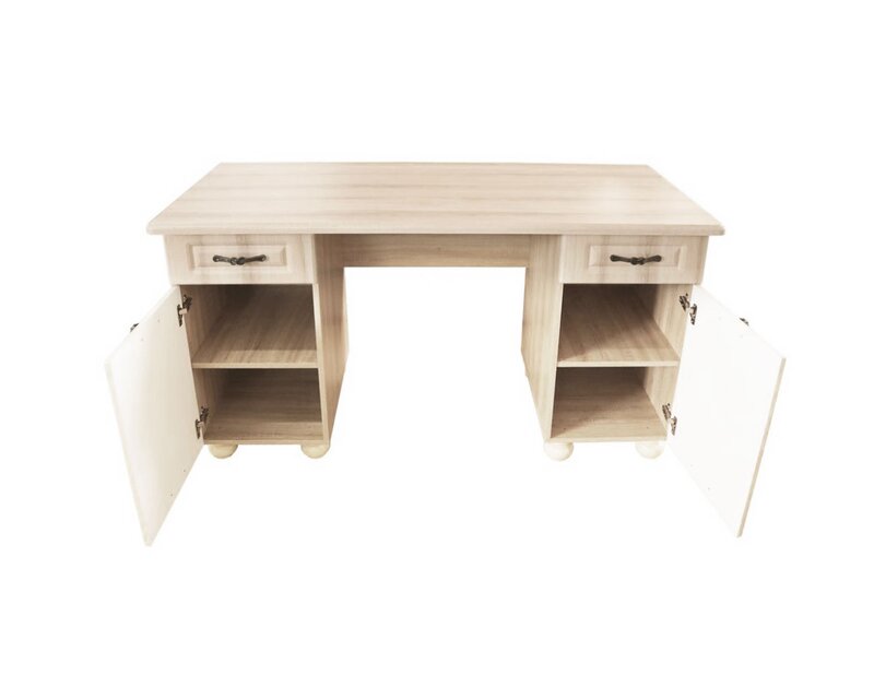 Birou Dynasty MDF Sonoma, 150 x 65 x 80 cm